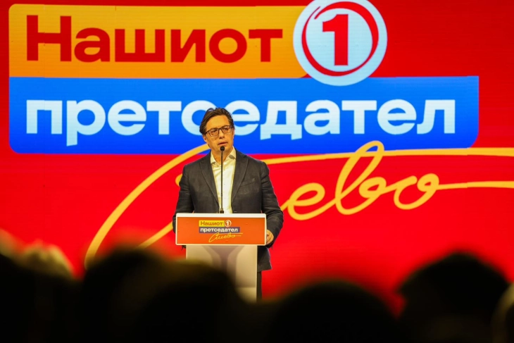 Pendarovski: My option offers European prosperity, as opposed to a return to Balkan mud