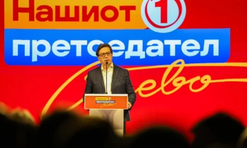 Pendarovski: My option offers European prosperity, as opposed to a return to Balkan mud