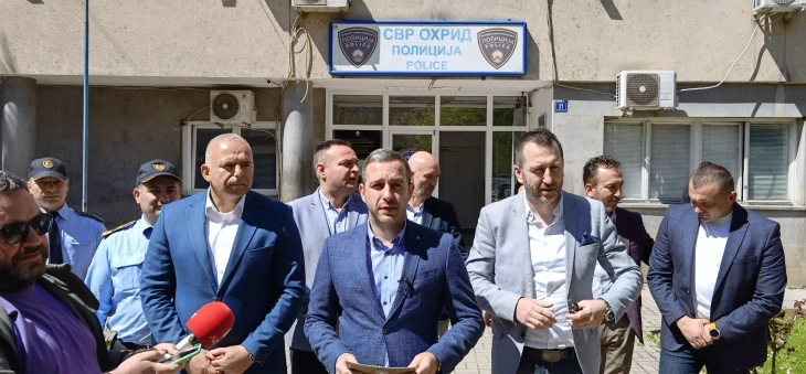 Bojmacaliev: Security in Ohrid favorable, journalist's arrest to be investigated by Interior Ministry's internal control body