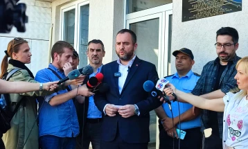 Toshkovski: Every action by police officers related to journalist's detention to be reviewed