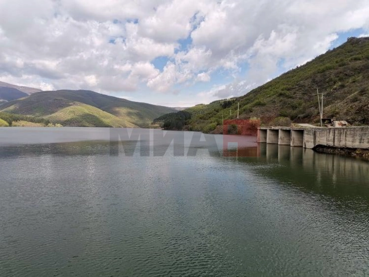 Во браните Липково и Глажња има доволно количина на вода