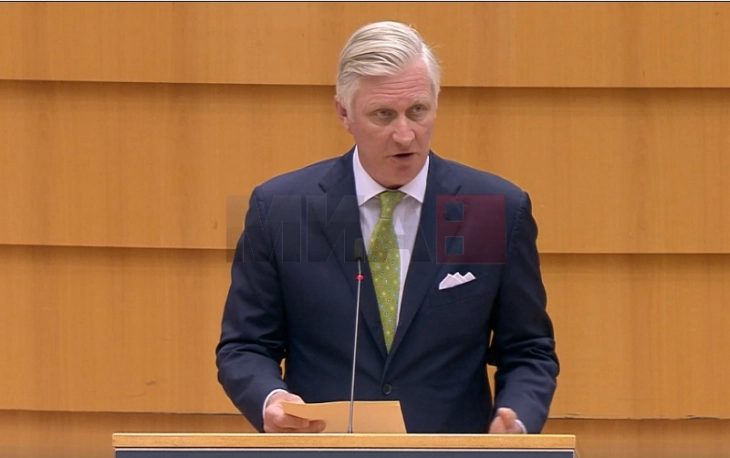 ЕУ ќе продолжи со целосен ангажман во процесот на проширување, порача белгискиот крал Филип 