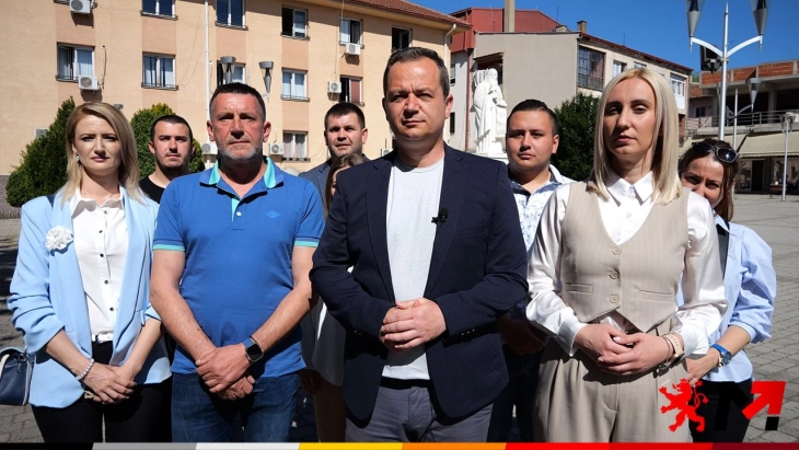 Ковачки: Со владата од ВМРО-ДПМНЕ следат реконструкции на патиштата и 7 милиони евра за локални проекти во Пробиштип