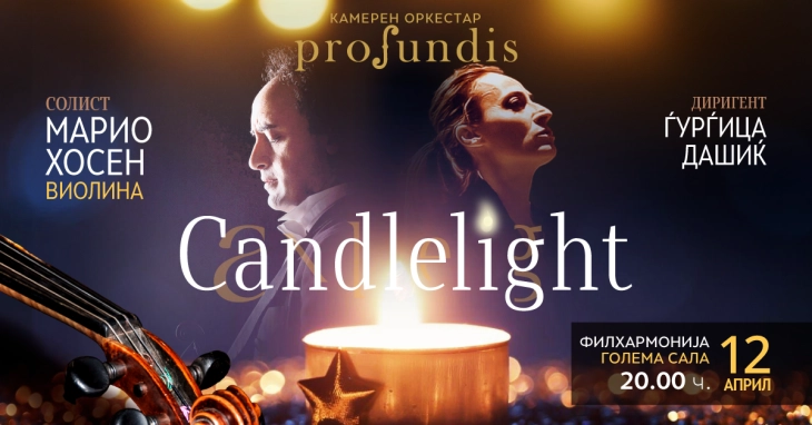 Profundis to give 'Candlelight' concert featuring Mario Hossen on violin