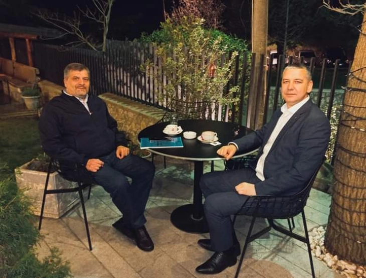Стерјовски го запозна романскиот амбасадор во Албанија, Шербан со положбата и проблемите на Македонците