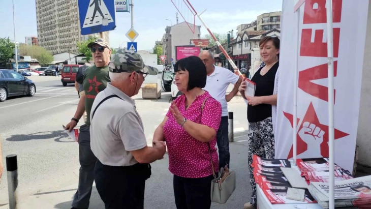 Ванковска ја претстави изборната програма пред граѓаните на скопските општини Центар и Кисела Вода