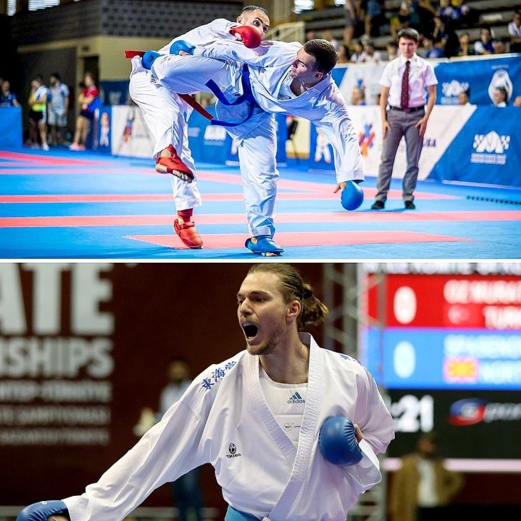 Заборски и Спасеновски ќе учествуваат на Светската карате-лига во Египет
