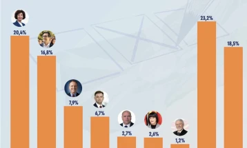 Анкета на ЦПИК за претседателските и парламентарните избори