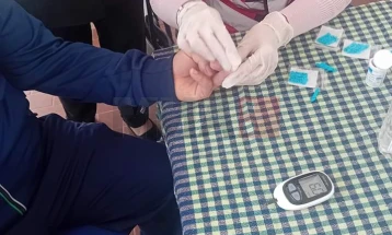 Бесплатна проверка на шеќер во крвта и крвен притисок за пензионерите од Делчево