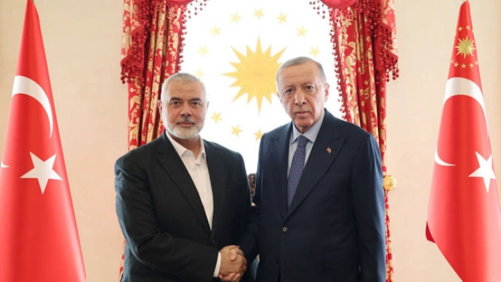 Turkish President Erdoğan discusses ceasefire with Hamas chief