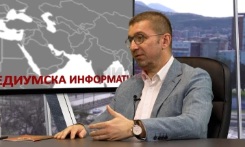 Мицкоски за МИА:  ВМРО-ДПМНЕ ќе успее да консолидира 61 пратеник, преферираме коалиција со албанската опозиција