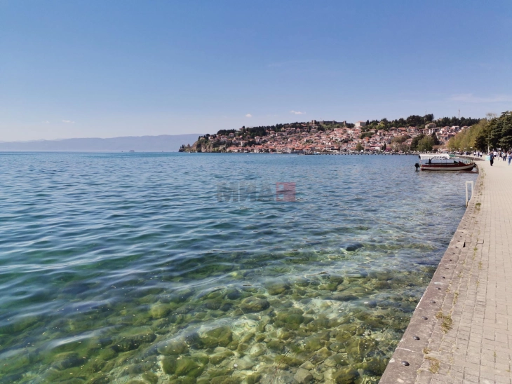 Зголемен водостојот на Охридското и на Дојранското Езеро