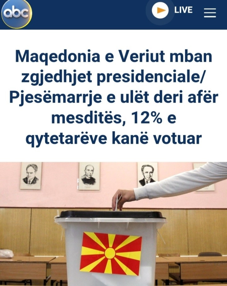 Албански медиуми: Изборниот тек во Северна Македонија во фер демократска атмосфера, но со слаба излезност