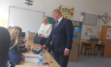 Presidential candidate Maksim Dimitrievski’s statement after voting