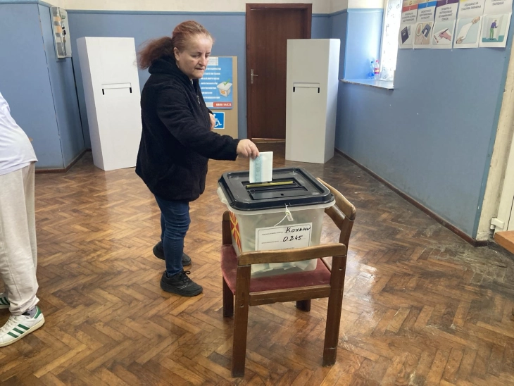 Во кочанскиот регион до 17 часот гласале околу 41 отсто од запишаните гласачи