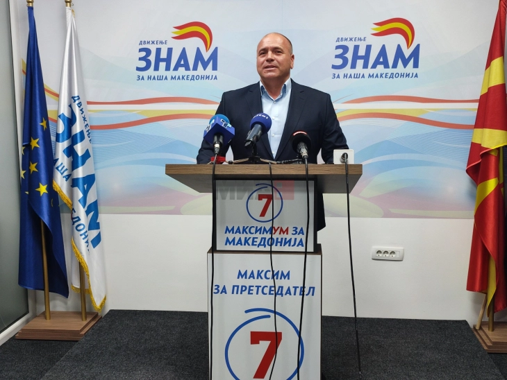 Dimitrievski: ZNAM to be political factor of stability in country