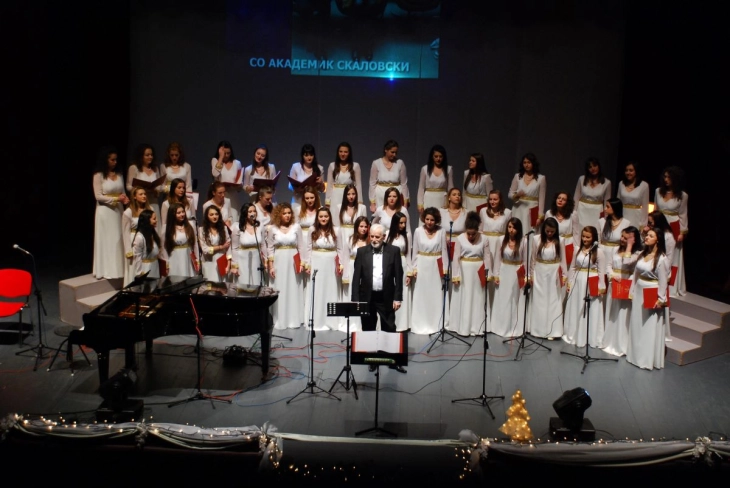 Велигденски концерт на „Охридско лето“ во „Света Софија“ во Охрид со женскиот хор „Менада“