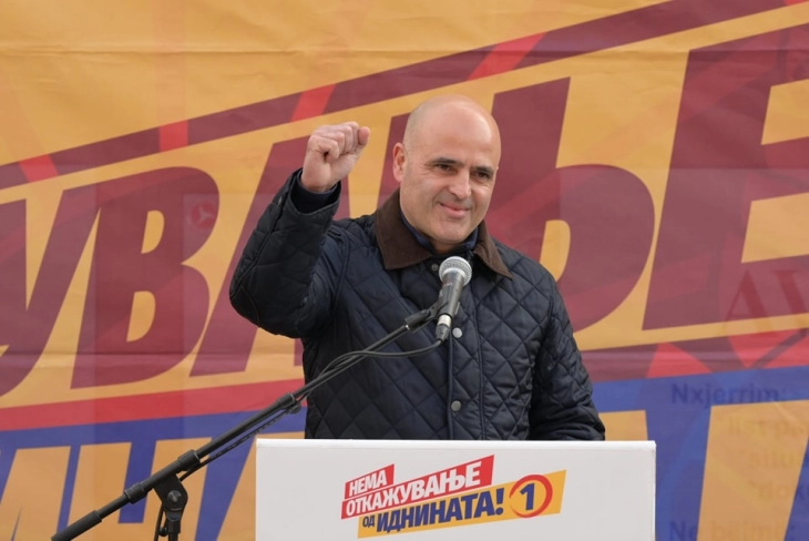 Kovaçevski: Zgjedhjet më 8 maj do të jenë të vështira, LSDM nuk do të heqë dorë nga e ardhmja evropiane e vendit