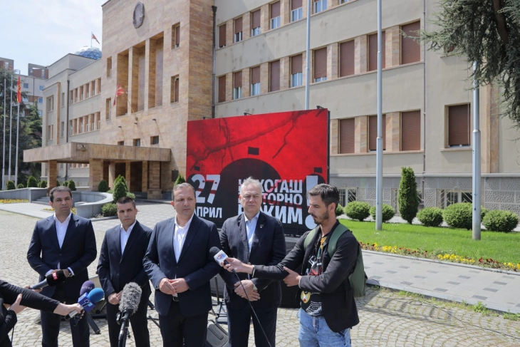 Спасовски: Да не се заборави 27 април - најцрниот датум во историјата на македонската демократија