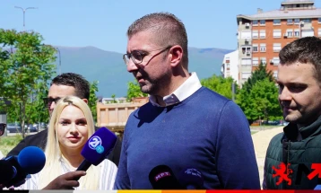 Мицкоски: Давкова има повеќе гласови заедно од двајцата кандидати на власта, Пендаровски и Османи