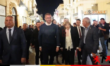 Мицкоски: Партнерот за коалиција ќе го бараме во албанската опозиција, граѓаните масовно да излезат на гласање на 8 мај