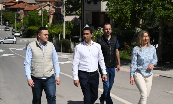 Бочварски: Рекордни средства за подобрување на инфраструктурата во Штип и регионот