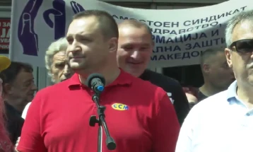 Трендафиловски: Работниците дадоа црвен картон на судот поради обидите за притисоците врз синдикатите