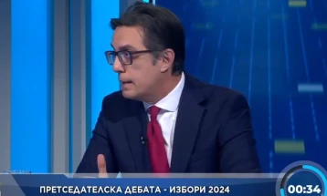 Pendarovski: Presidential candidate must have citizens' support, party deals not good for democracy