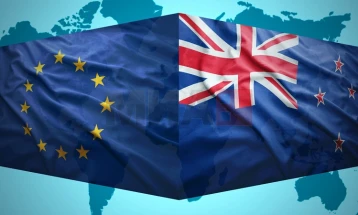 Стапи во сила Трговскиот договор меѓу ЕУ и Нов Зеланд 
