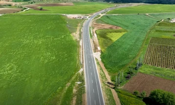Бочварски: Работите на првата делница од патот Градско-Прилеп завршени над 90 проценти
