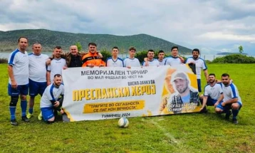 Екипата од Туминец повторно најуспешна на велигденскиот фудбалски турнир на Општина Пустец