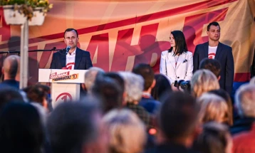 Митрески: Да се обединиме против режимската ВМРО-ДПМНЕ, да гласаме за концептот за европска иднина на државата