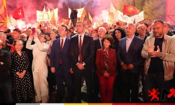 Завршен митинг на ВМРО-ДПМНЕ во Прилеп: Во предвечерието сме на финалната одлука дали Македонија ќе му ја вратиме на народот или ќе остане заробена