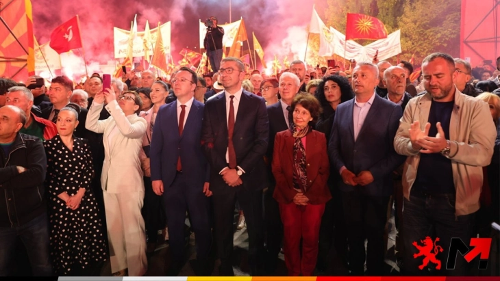 Mickoski: Eve of final decision - return Macedonia to the people or leave it captured