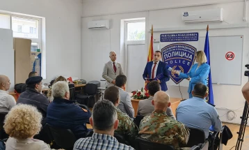 Свеченост во СВР - Охрид по повод Денот на македонската полиција