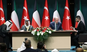 На средбата меѓу Ердоган и кувајтскиот емир потпишани неколку договори за соработка