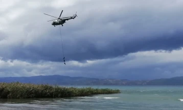 Показна вежба на Баталјонот на специјални сили на Армијата на Охридското Езеро