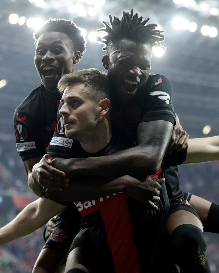 Leverkusen rescue unbeaten run on their way to Europa League final