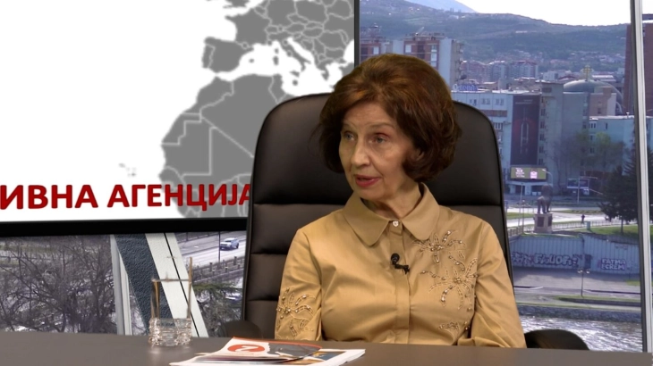 Gordana Siljanovska - Davkova - presidentja e parë grua që nga pavarësia e vendit