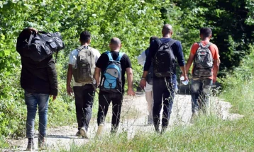 Во Србија бројот на мигранти е намален за 73 отсто во однос на минатата година