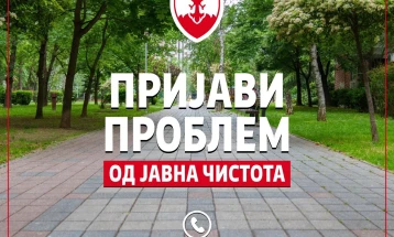 Герасимовски: Пријавувајте проблеми со јавна чистота, досега пријавени 159 проблеми