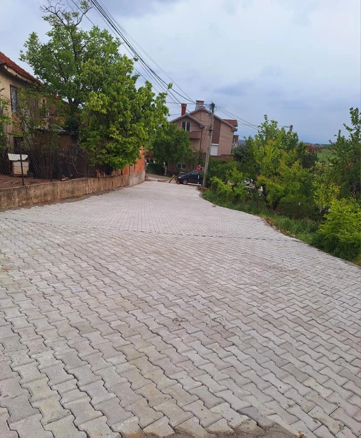 Заврши санација на повеќе улици во кумановската населба „Иго Тричковиќ“
