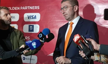 Mickoski says VMRO-DPMNE successfully consolidated 61 MPs 