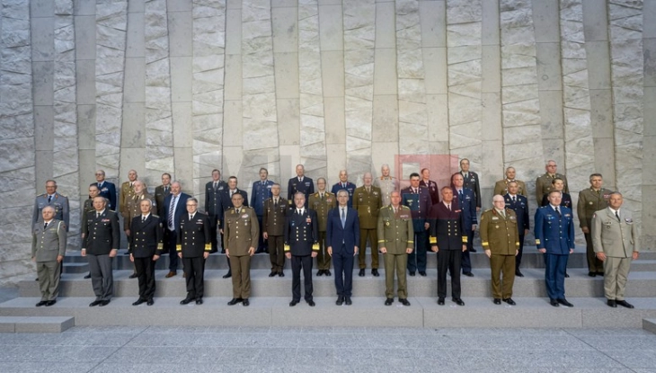 Gjenerali Gjurçinovski në Bruksel mori pjesë në seancën e Komitetit ushtarak të NATO-s dhe realizoi takime bilaterale