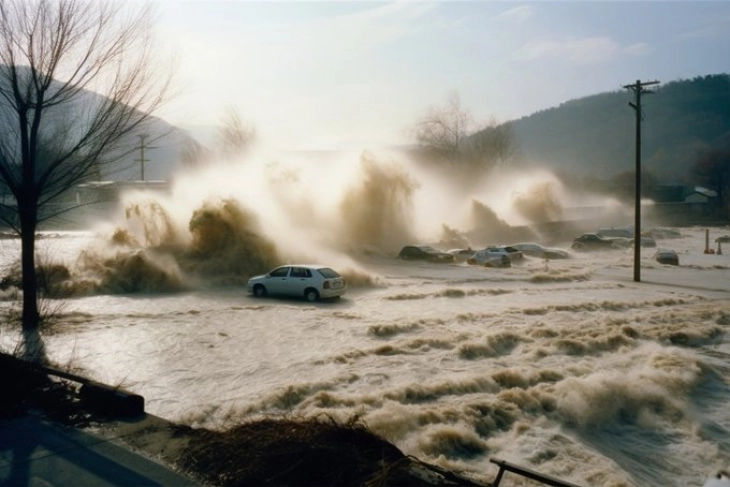 Поплавен северот на Италија по обилните дождови