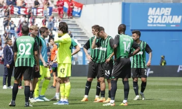 Сасуоло испадна од Серија А по 11 сезони во првата лига
