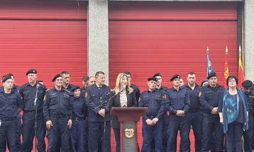 Град Скопје го одбележа Денот на македонските пожарникари – лошите услови во кои работат и натаму непроменети