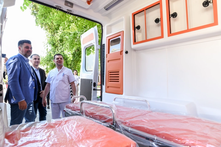 Донирано возило за Итна помош на Општата болница во Гевгелија