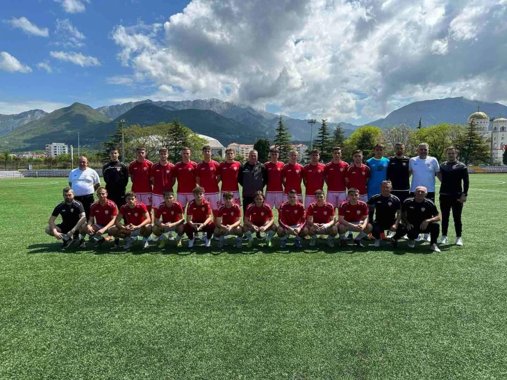 У19: Македонските фудбалери поуспешни од Црна Гора во реваншот