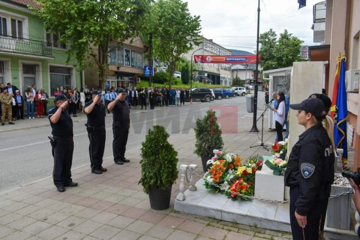 Во Крива Паланка им беше оддадена почит на тројцата загинати бранители